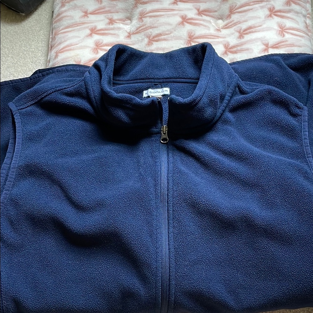 Men’s Fleece Zip Up Vest